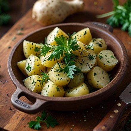 Petrezselymes burgonya