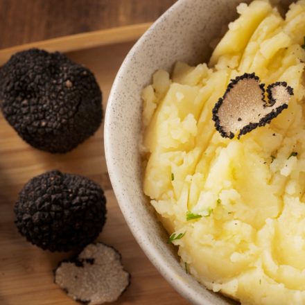 Szarvasgombás burgonyapüré