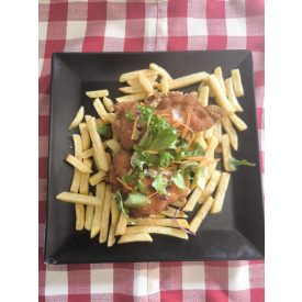 Velővel töltött borda